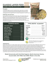 Load image into Gallery viewer, New Country Organics - Classic Grind Layer Feed - 50#