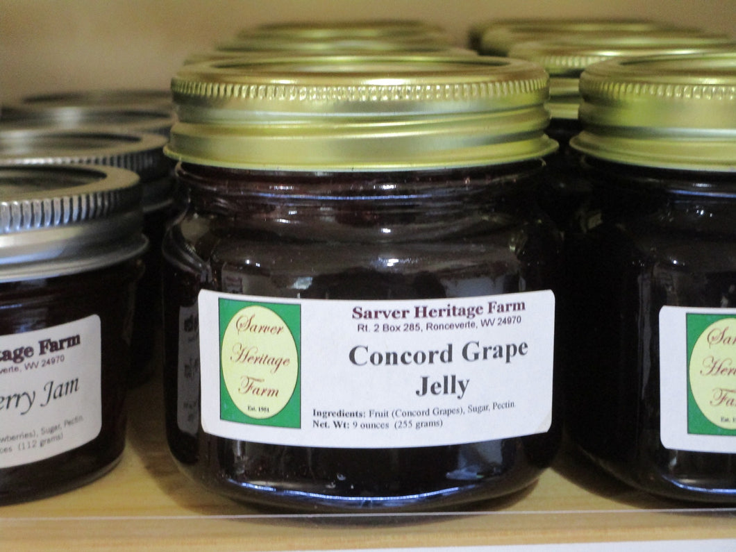 Concord Grape Jelly - 1/2 pint
