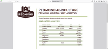 Load image into Gallery viewer, Redmond Natural Trace Mineral Salt, 10 FINE - 50#  ~*~ WV sales tax included
