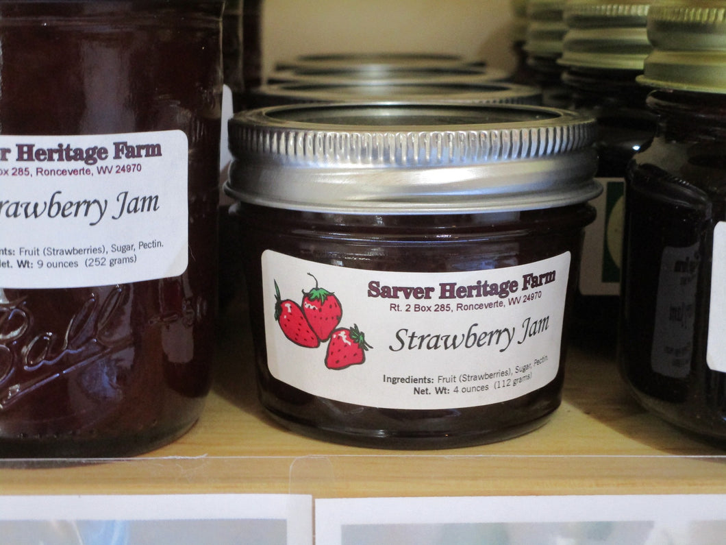 Strawberry Jam - 1/4 pint