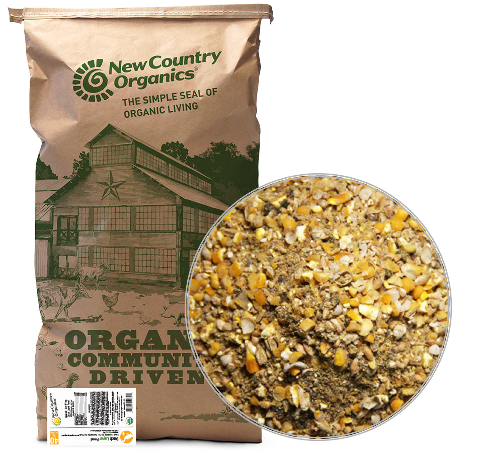 New Country Organics - Duck Layer Feed - 40#