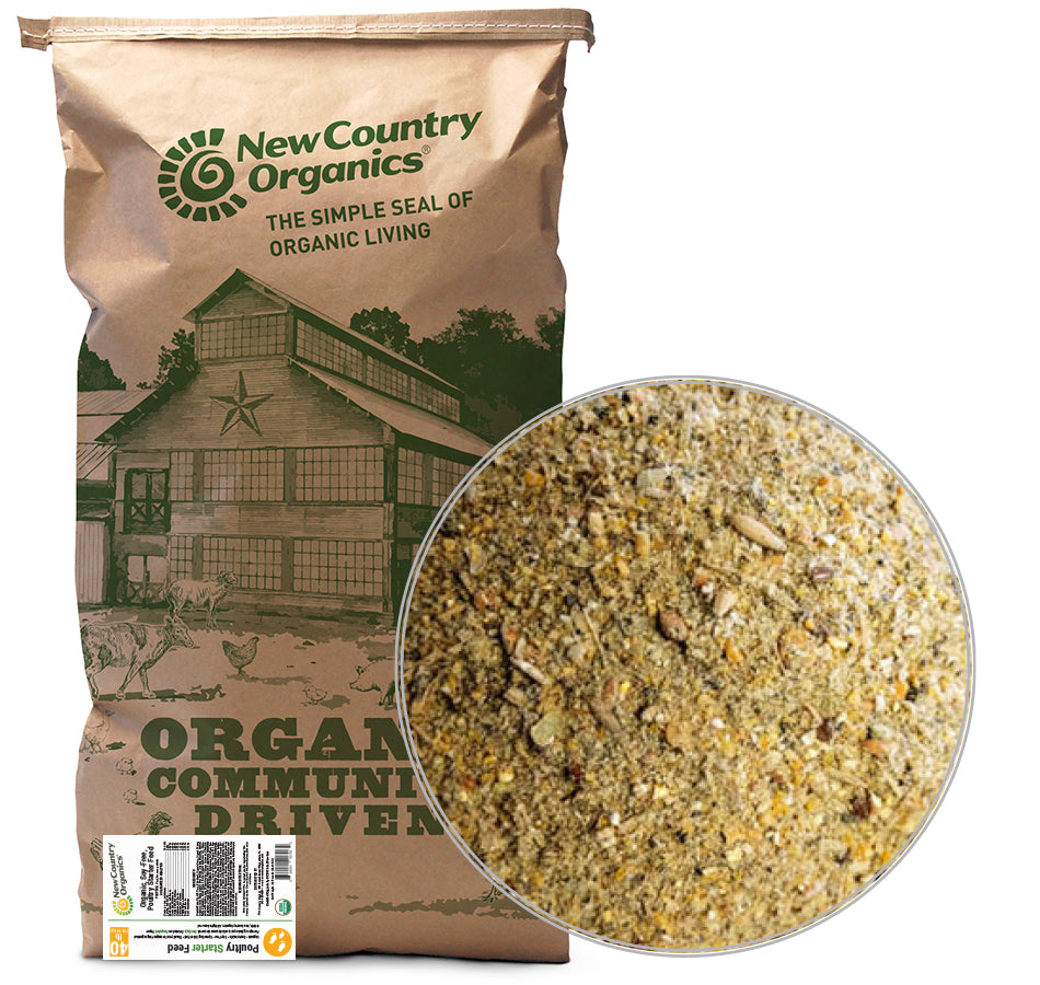 New Coumtry Organics  Starter Feed - 40#
