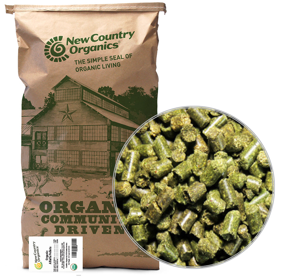 New Country Organics Alfalfa Pellets - 50#