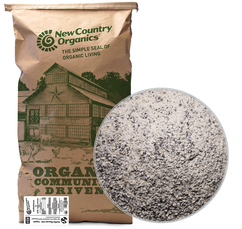 New Coumtry Organics Kelp Based Healthy Mineral for Cattle, Goats and Horses - 40#