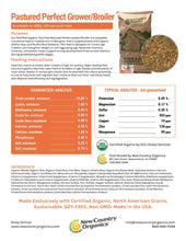 Load image into Gallery viewer, New Coumtry Organics  Pastured Perfect Grower/Broiler Feed - 40#  WV Sales Tax included
