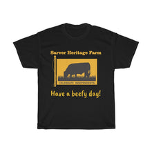 Load image into Gallery viewer, Sarver Heritage Farm (no witty definition on backside) Unisex Heavy Cotton Tee
