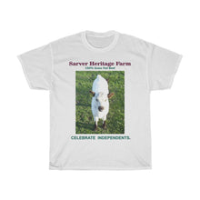 Load image into Gallery viewer, Sarver Heritage Farm - The Face Unisex Heavy Cotton Tee
