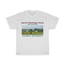 Load image into Gallery viewer, Sarver Heritage Farm Unisex Heavy Cotton Tee
